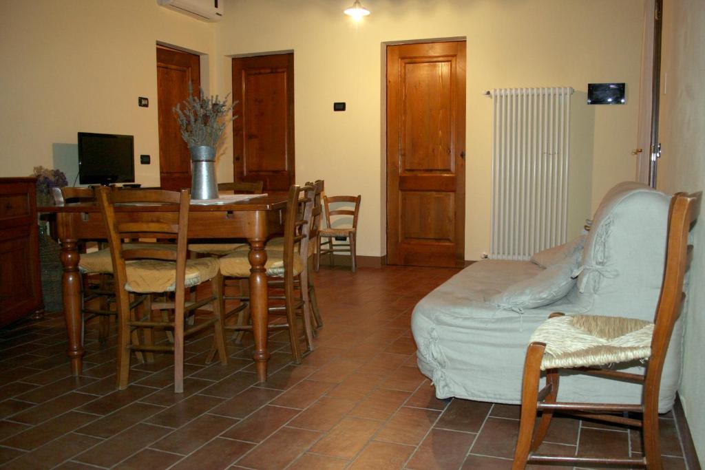 TV a/nebo společenská místnost v ubytování Corte Stellata Holiday Apartments
