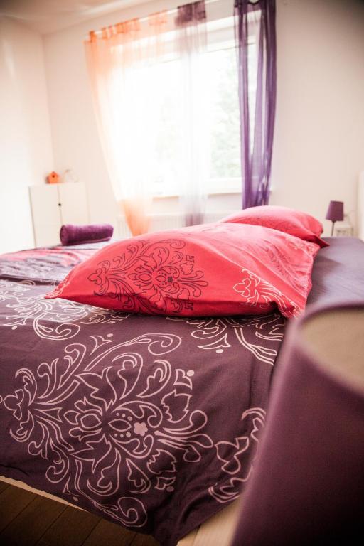 Letto o letti in una camera di Apartment in Villa, near Piran