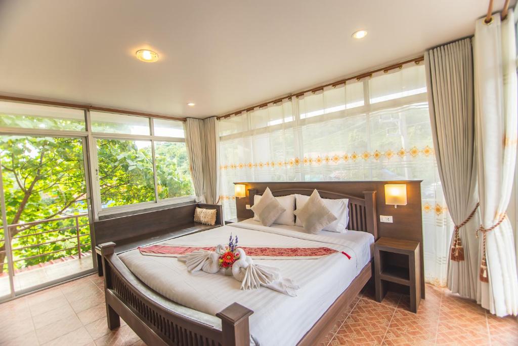 Lanta Nice Beach House - Habitación Doble De Lujo Con Balcón