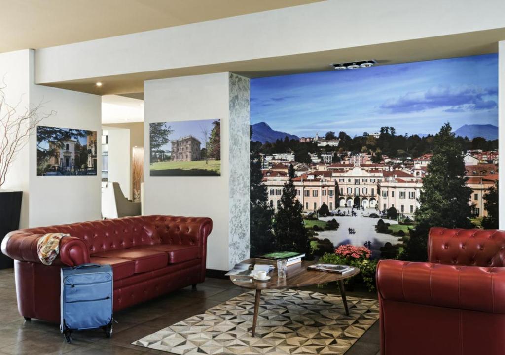 Posezení v ubytování Bis Hotel Varese