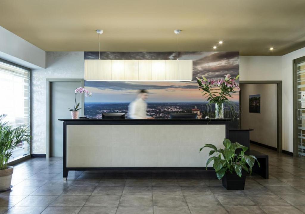 Vstupní hala nebo recepce v ubytování Bis Hotel Varese