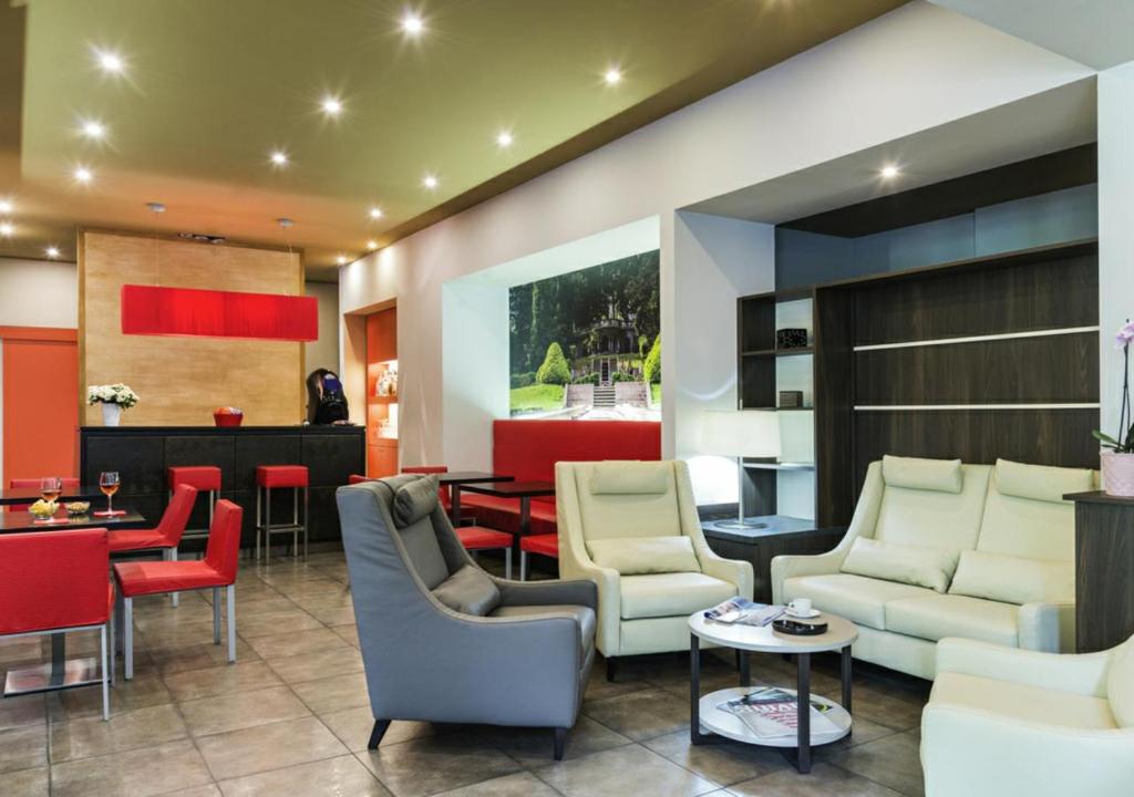 Posezení v ubytování Bis Hotel Varese