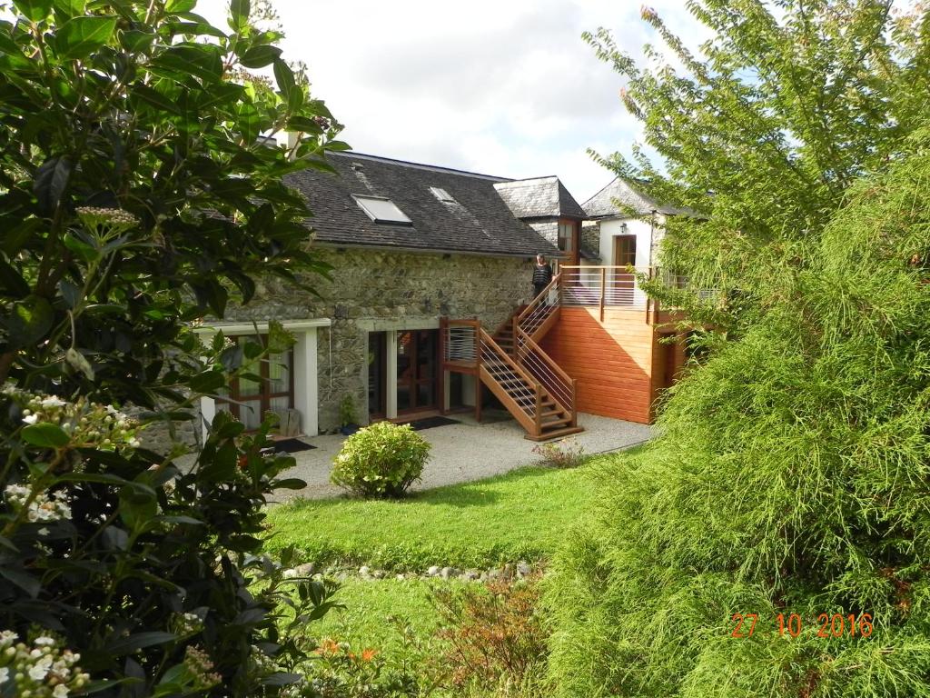 Zahrada ubytování Maison d'hôtes Les 3 Baudets