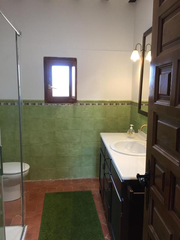 Kúpeľňa v ubytovaní Casa Rural de Jaime