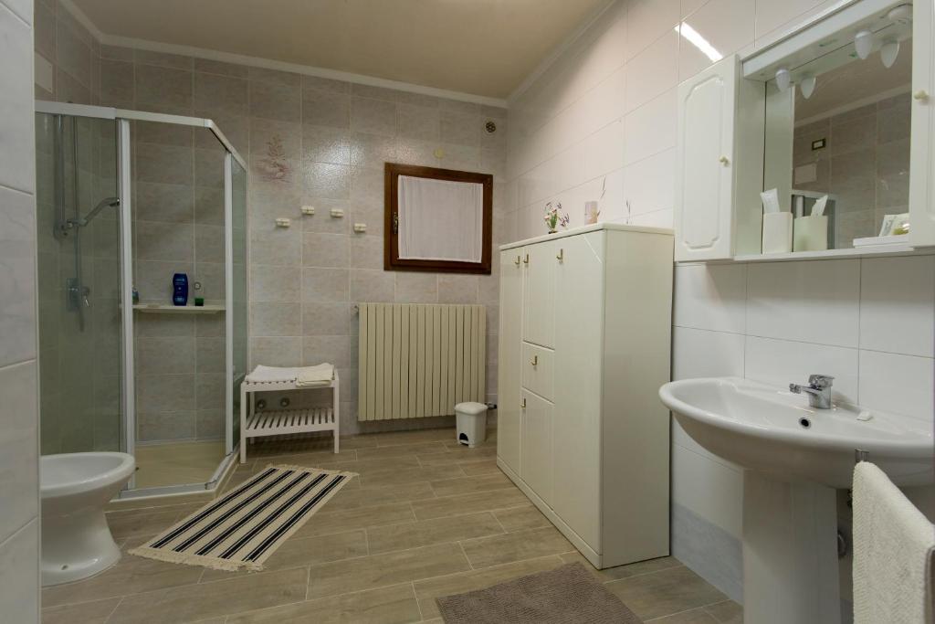 Kúpeľňa v ubytovaní B&B LELLA