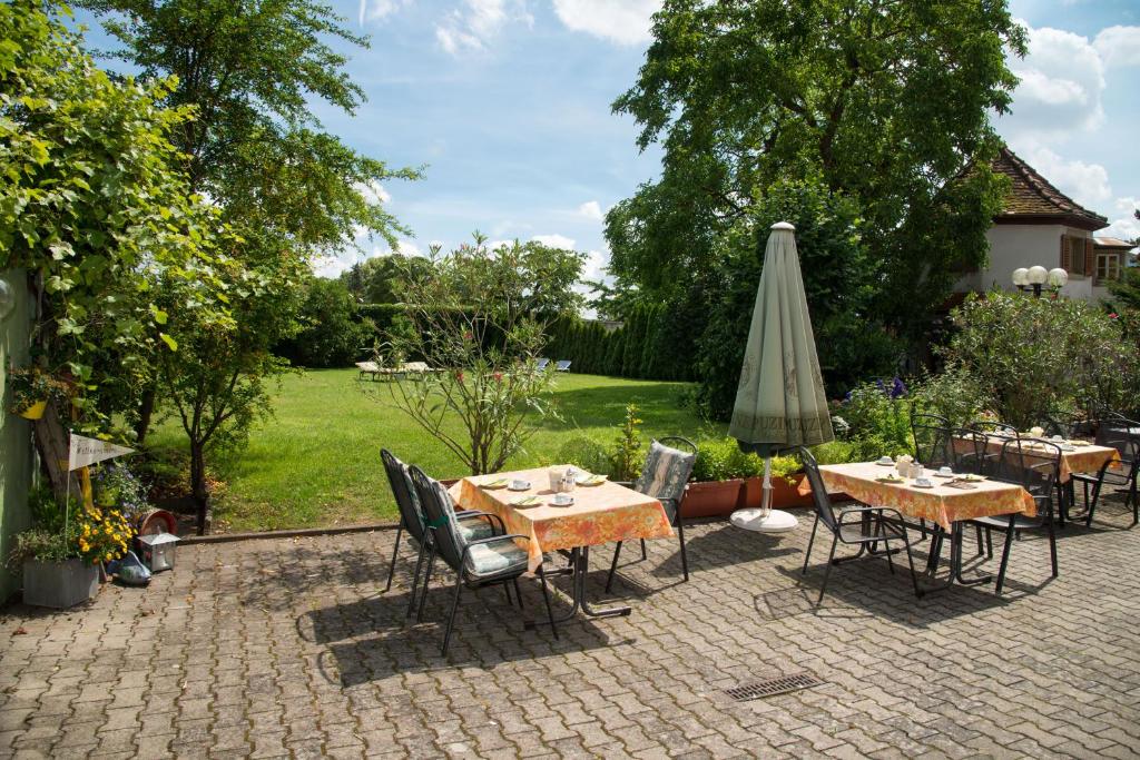 Zahrada ubytování Weinhotel Rose