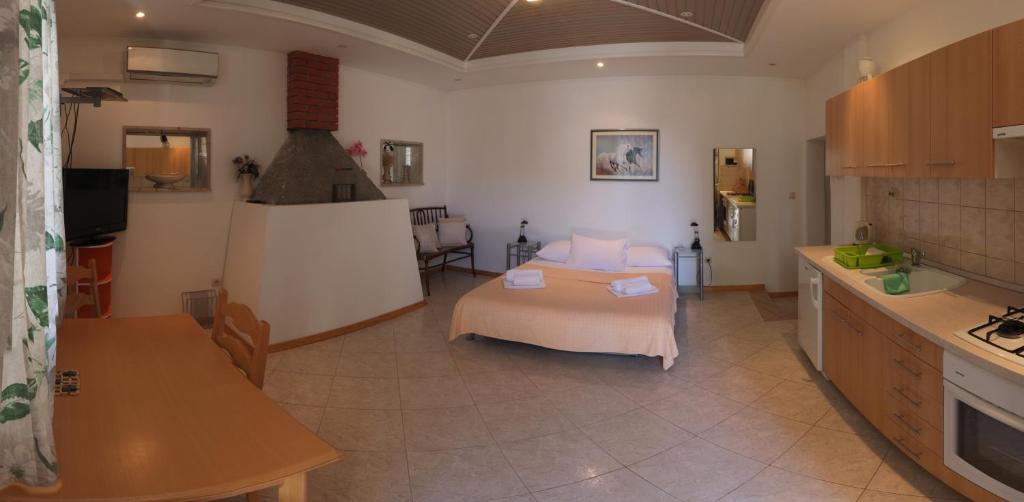 Kuchyň nebo kuchyňský kout v ubytování SD House
