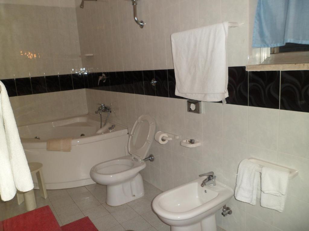 A bathroom at Motel Tempio