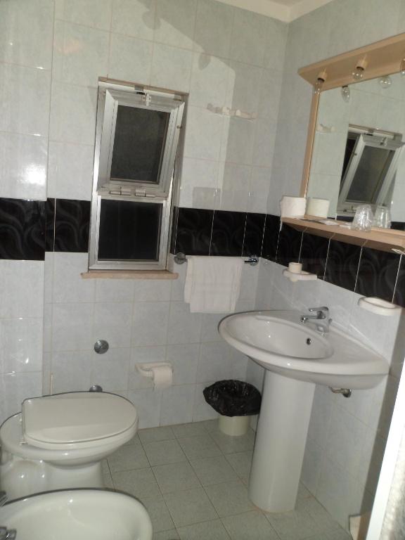 A bathroom at Motel Tempio