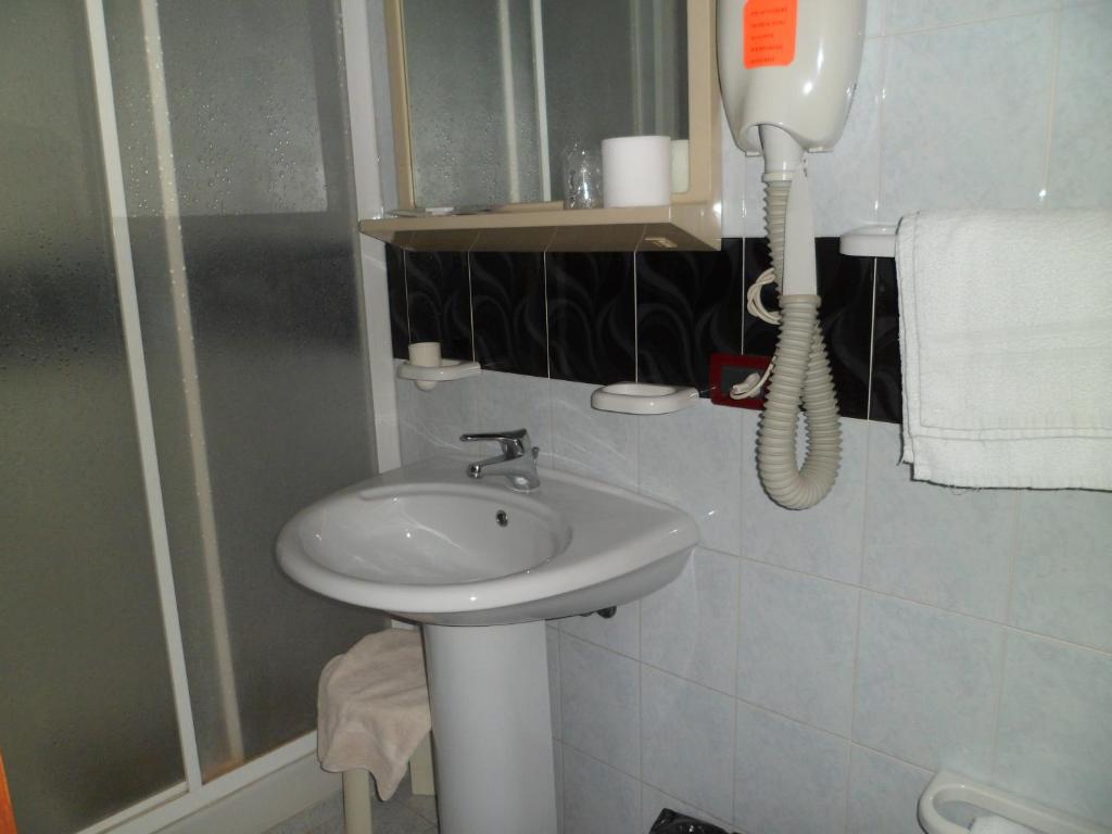 A bathroom at Motel Tempio