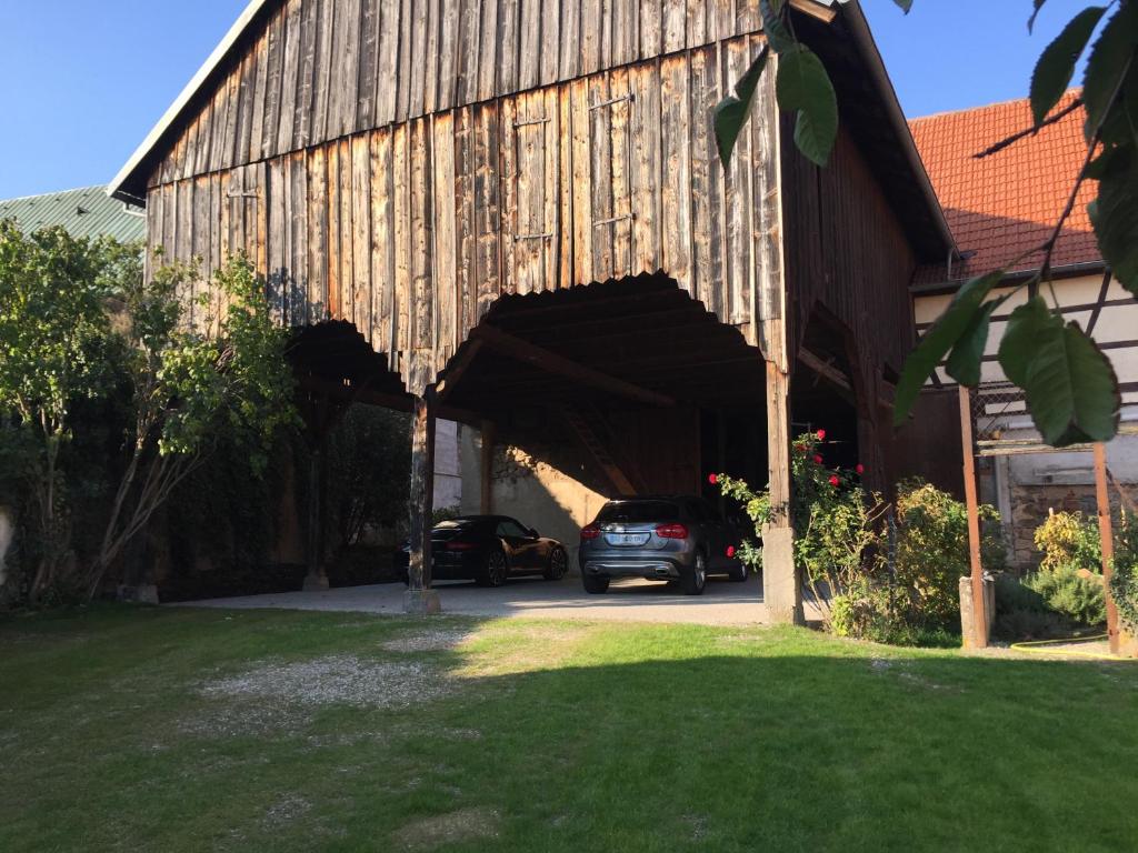Zahrada ubytování LA FERME D'ELISA