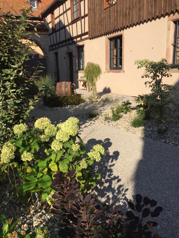 Zahrada ubytování LA FERME D'ELISA