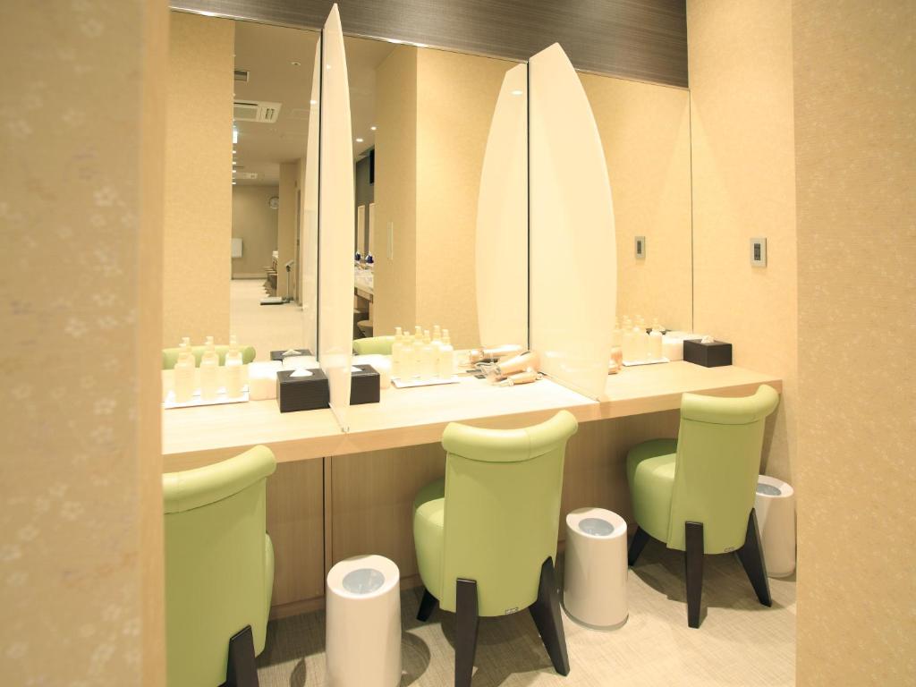 Koupelna v ubytování Hotel Elcient Kyoto Hachijoguchi