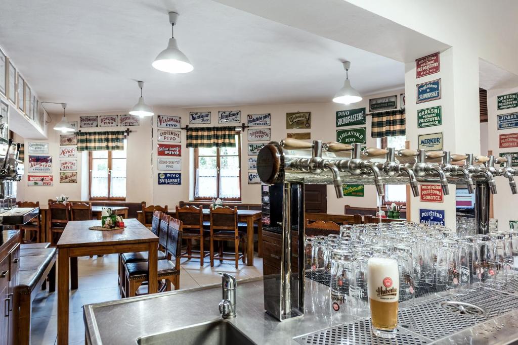 Nápoje v ubytovaní Hotel Pivovar Kácov