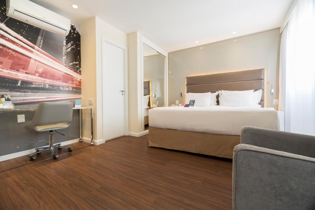 Mercure Sao Paulo Vila Olimpia - Superior Apartment With King Bed And View