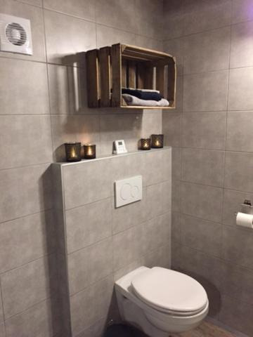 Koupelna v ubytování Gîte de Corbion Loft1