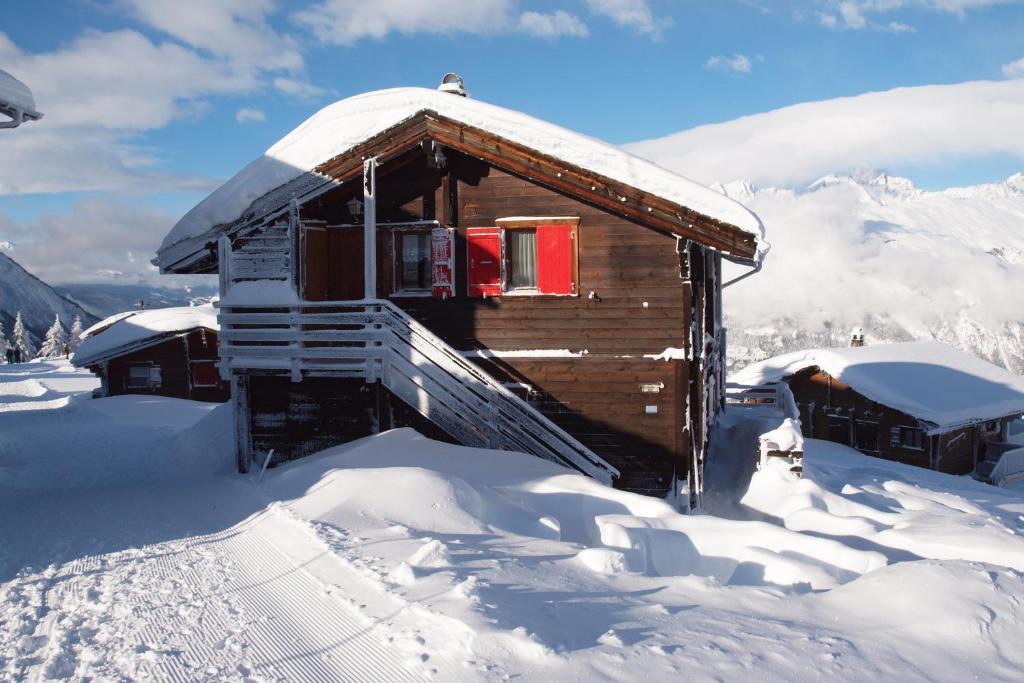 Chalet Alphütte v zimě