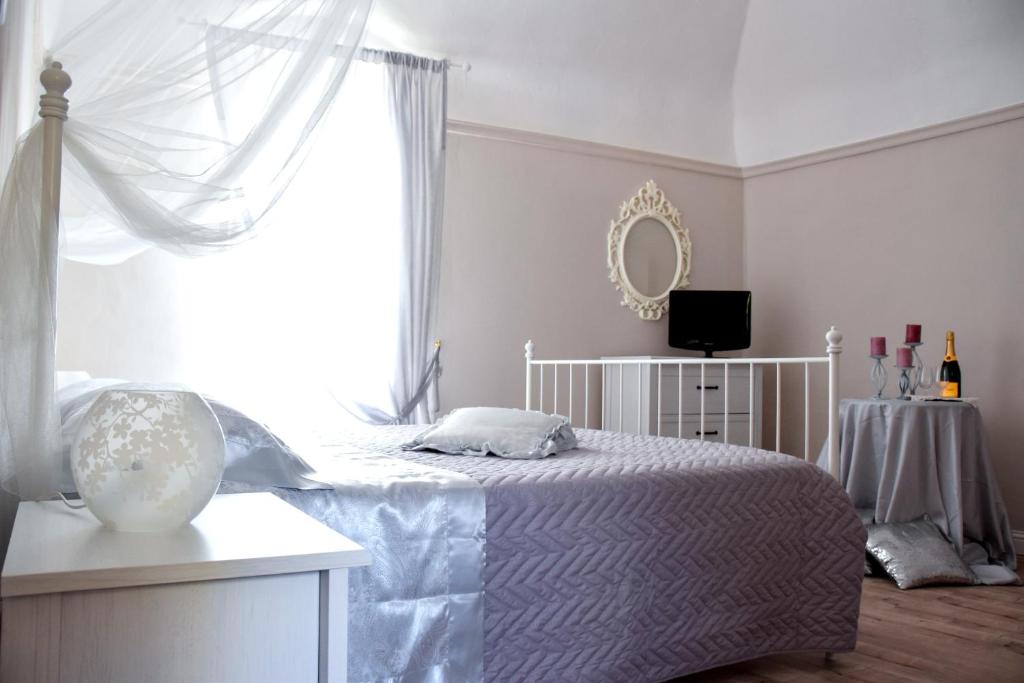 Posteľ alebo postele v izbe v ubytovaní B&B Al Castello di Lettere