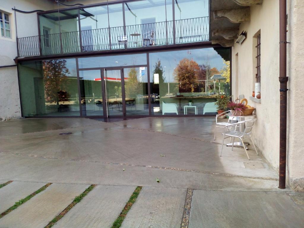 Budova, kde se bed and breakfast nachází