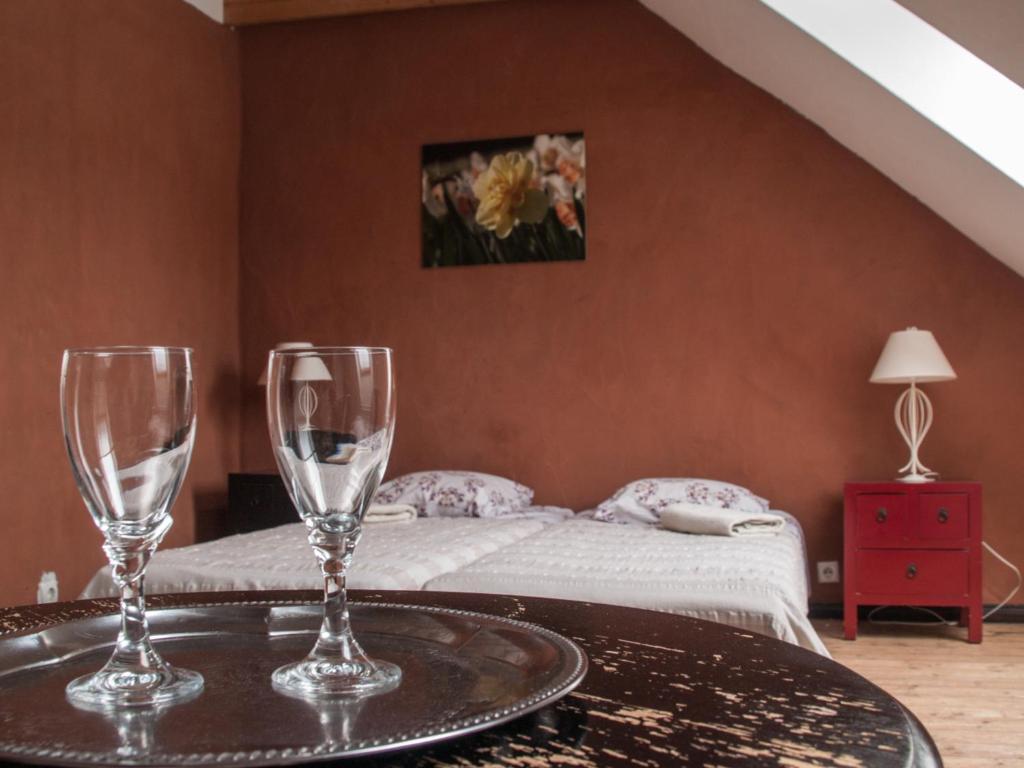 Postel nebo postele na pokoji v ubytování Mokko Country Hotel