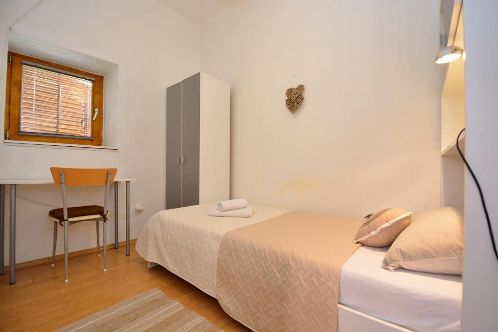 Posteľ alebo postele v izbe v ubytovaní Apartman Perović