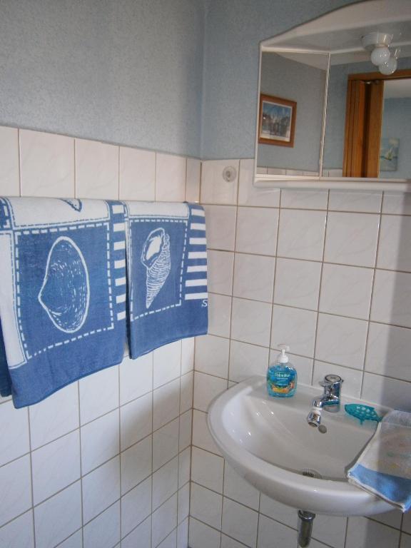 Koupelna v ubytování Haus Steinbach