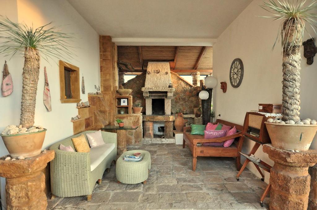 Posezení v ubytování Felline In Bed&Breakfast Dimora di Charme el Salento