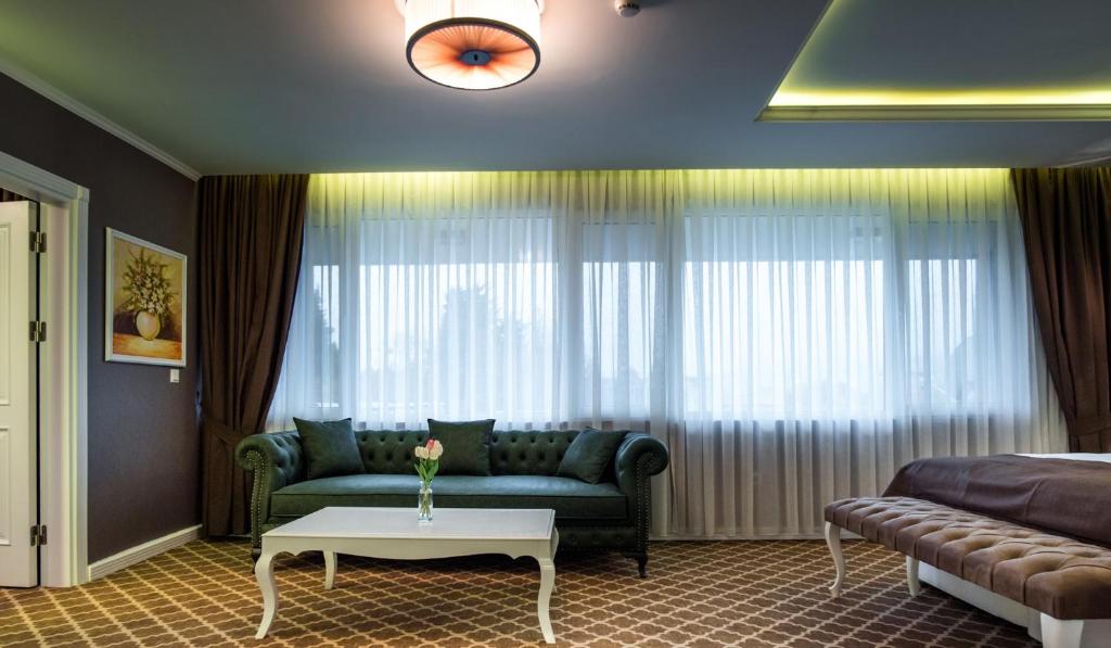 Posezení v ubytování Hotel Arpezos