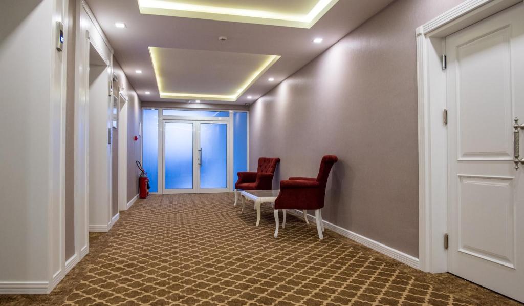 Posezení v ubytování Hotel Arpezos