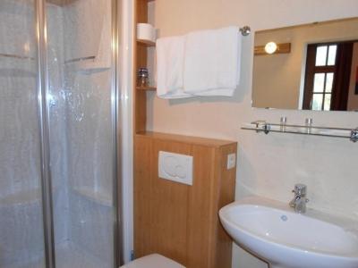Koupelna v ubytování Hotel IL Castellino