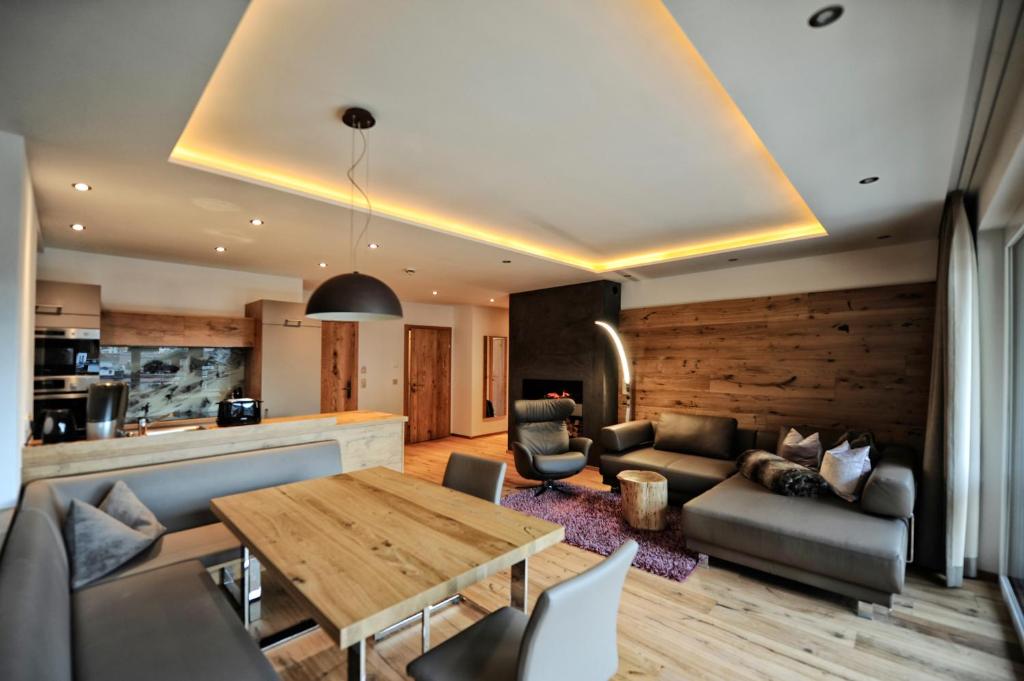 Posezení v ubytování Hotel Dorfstadl