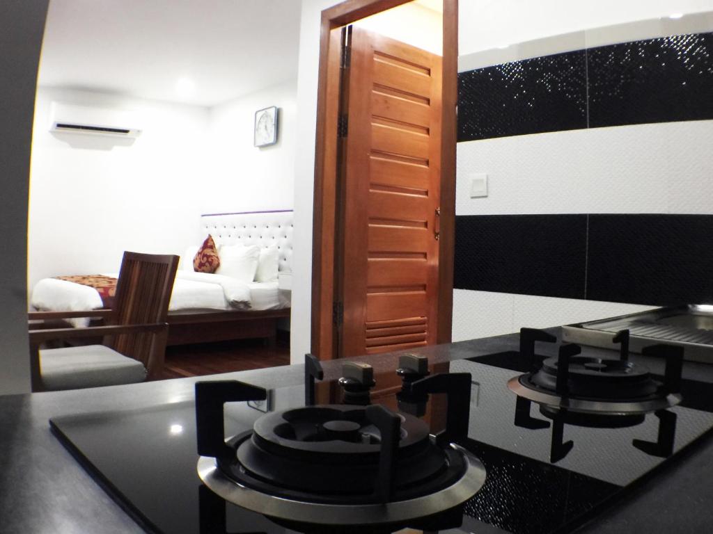 Posezení v ubytování Zita Angkor Hotel
