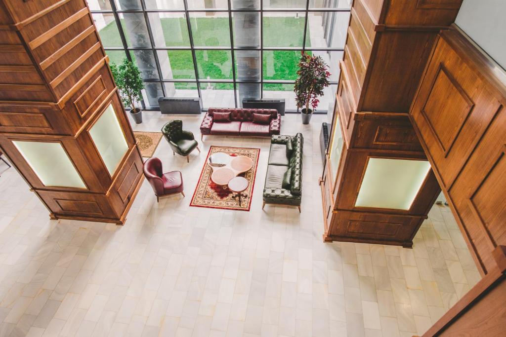 Posezení v ubytování Hotel Arpezos