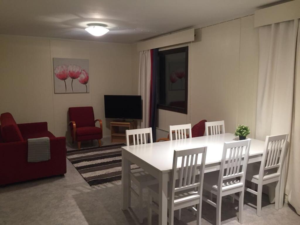 Posezení v ubytování Mänty Holiday Apartments