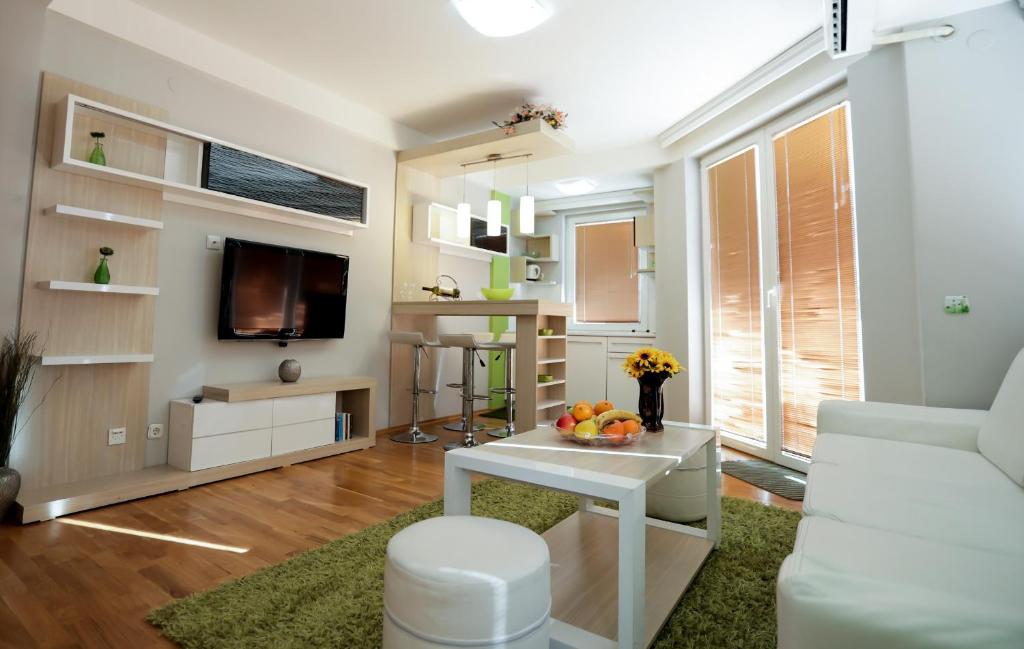 Apartments Matjan with private garages - Studio