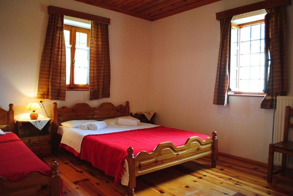 Postel nebo postele na pokoji v ubytování Hotel Kaiti