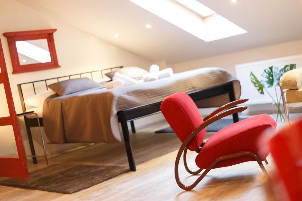 Posezení v ubytování Hotel & Depandance Kopacka