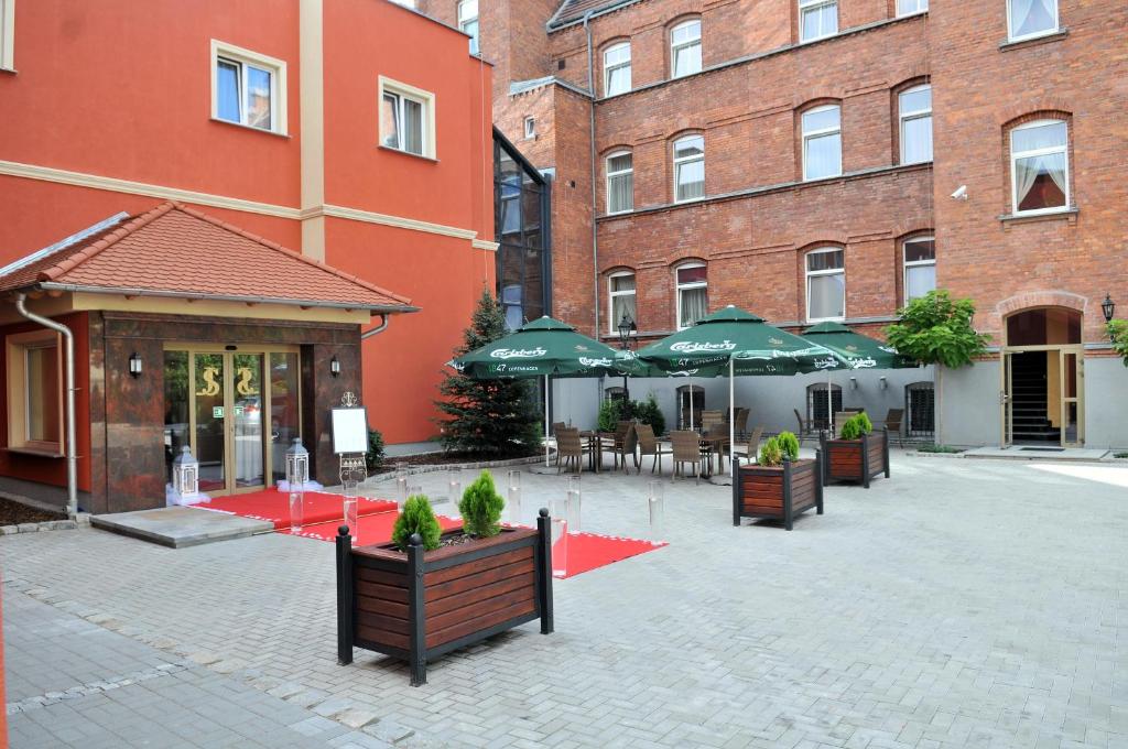 Budova, v ktorej sa hotel nachádza