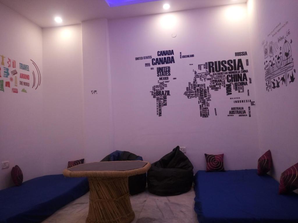 Posezení v ubytování Hotel Delhi Fantastic near New Delhi Train Station