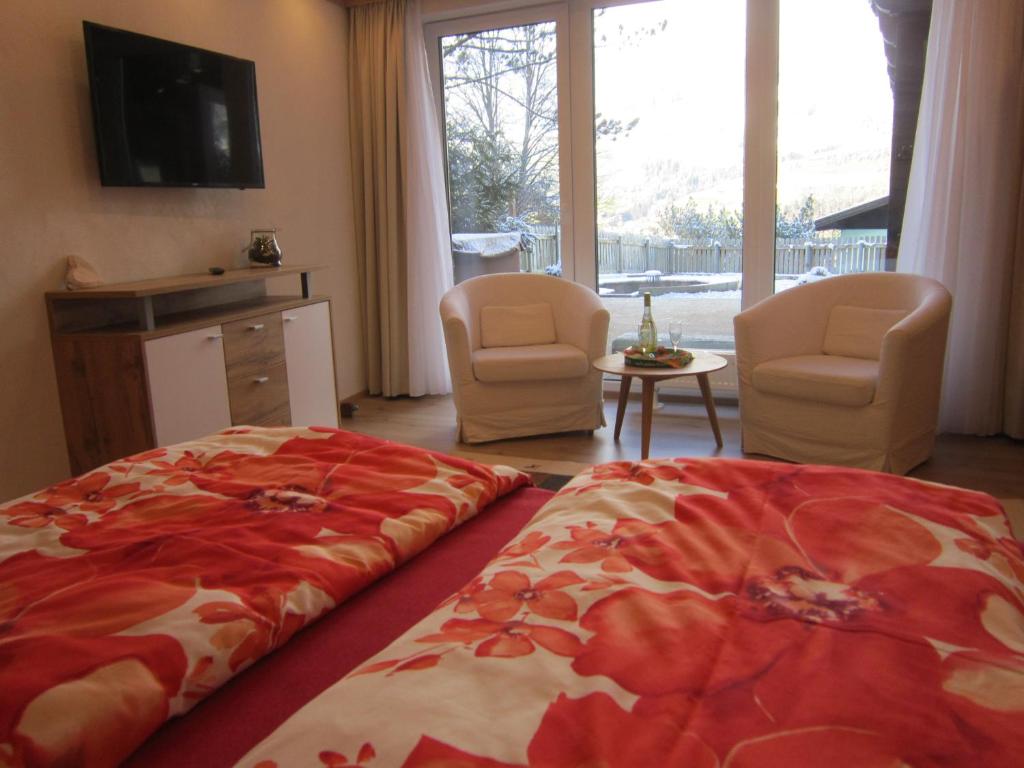 Postel nebo postele na pokoji v ubytování Appartement Anneke