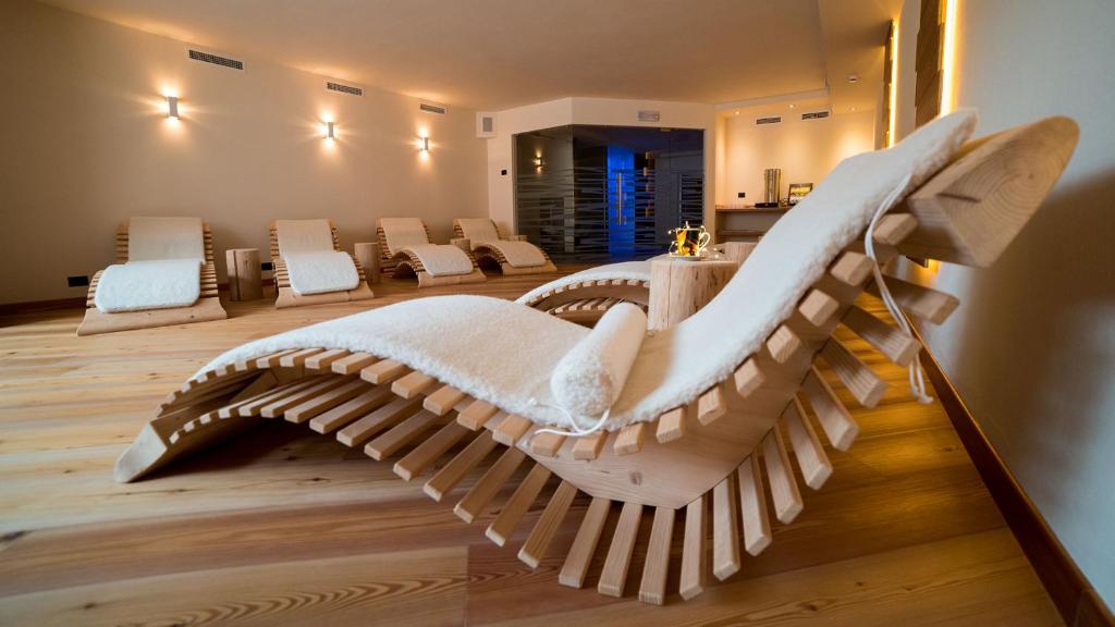 Posezení v ubytování Hotel Garnì Paradisi - Wellness & Spa