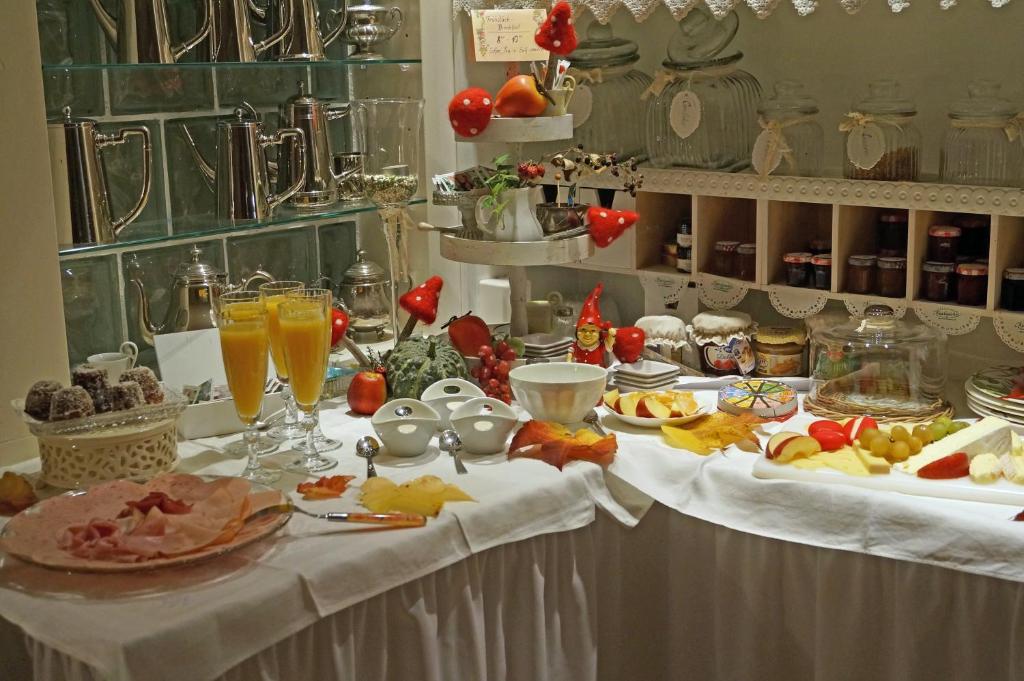Cibo presso il bed & breakfast o nelle vicinanze