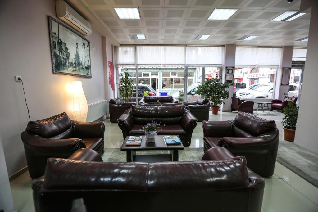 Posezení v ubytování Canakkale Bogaz Hotel