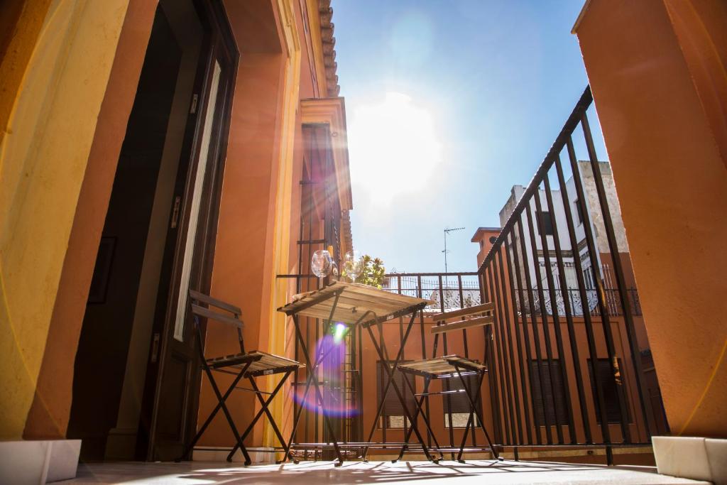 Balkon lub taras w obiekcie Alohamundi Quevedo