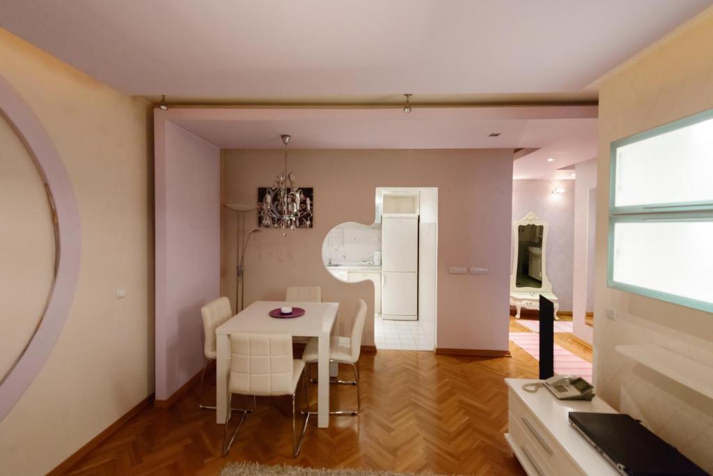 Posezení v ubytování Garni Hotel Crystal