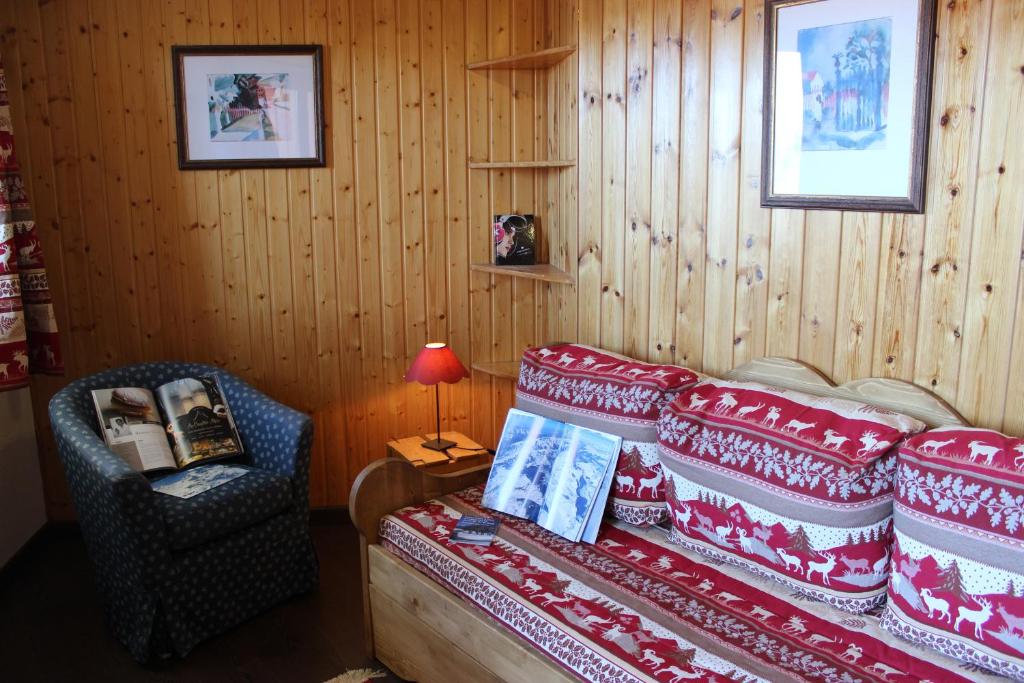 Posezení v ubytování Reine Blanche Appartements VTI