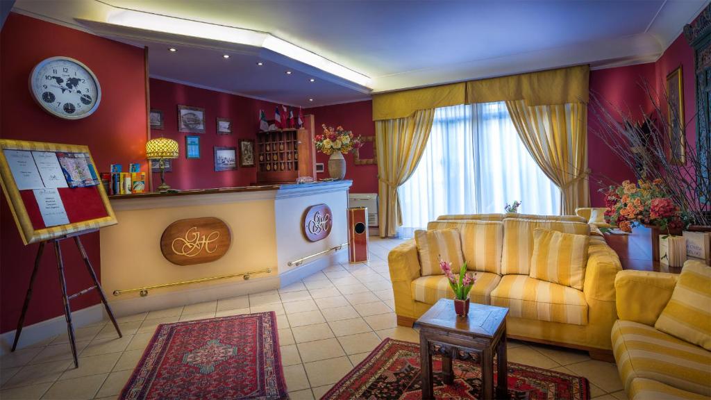 Posezení v ubytování Greta Rooms Hotel