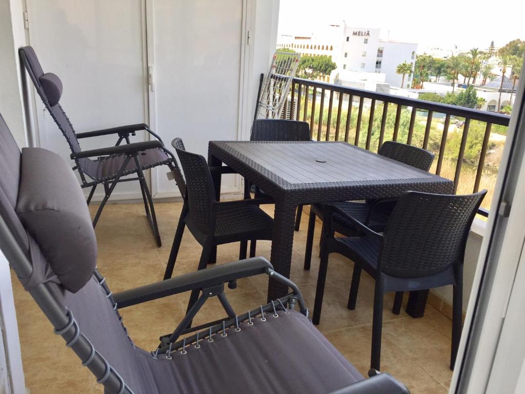 Balkon lub taras w obiekcie Apartamento Rio Mar