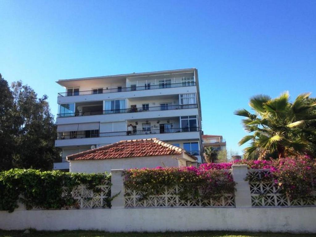 Budynek, w którym mieści się apartament