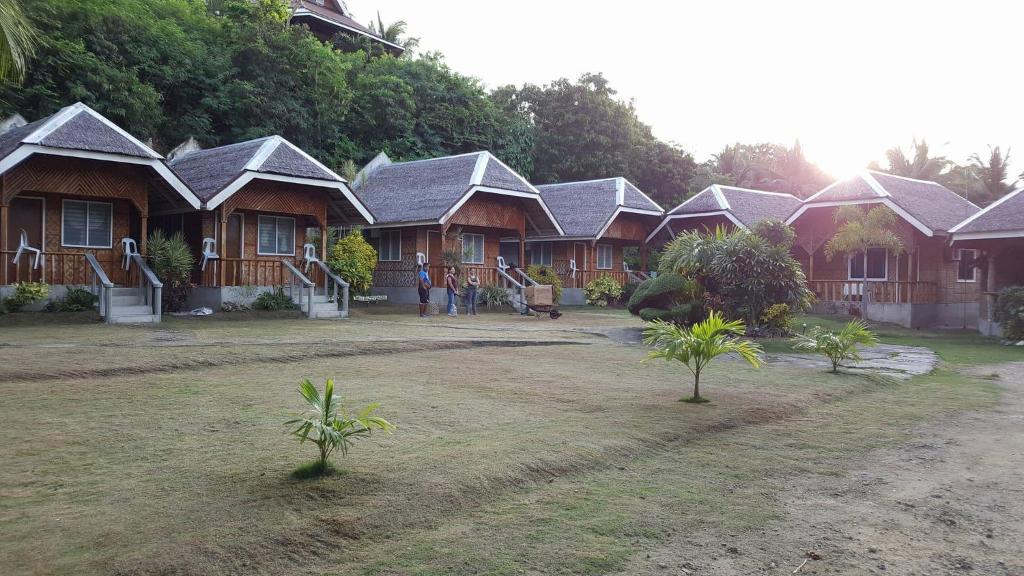 Zahrada ubytování Cliff Side Beach Resort and Cottages